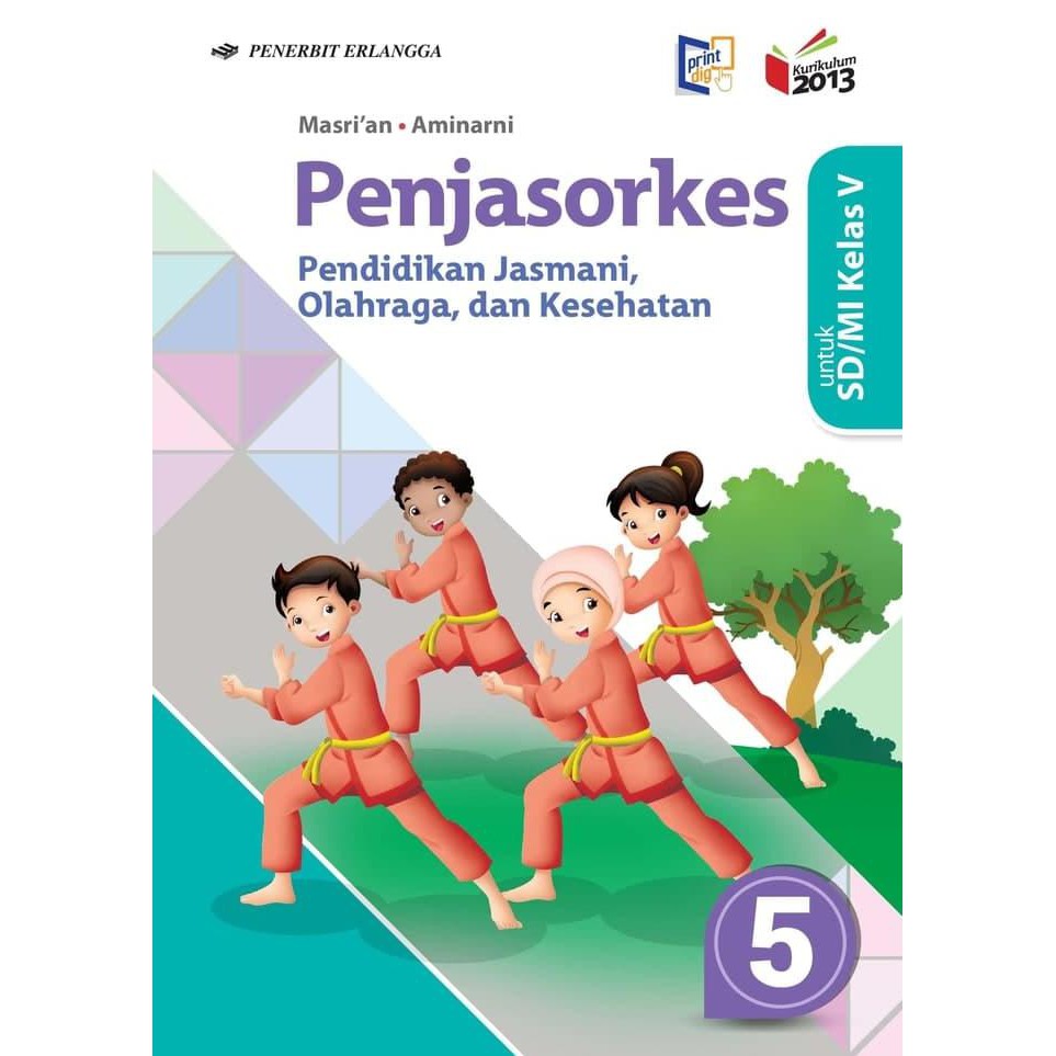 Download Buku Penjas Kelas 4 Penerbit Erlangga Artefakt