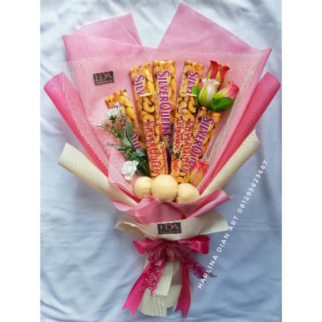 Jual Buket Coklat Silverqueen Bagus Manis Cocok Untuk Kado Valentine Anniversary Dll | Shopee Indonesia