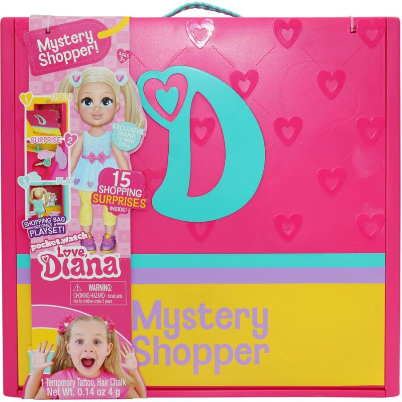 Jual Mainan Anak Boneka Diana Love Diana Mistery Shopper Plus Surprises 6" Doll | Shopee Indonesia