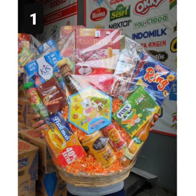 DISKON!! PARCEL LEBARAN PAKET 1 ramadhan idul fitri