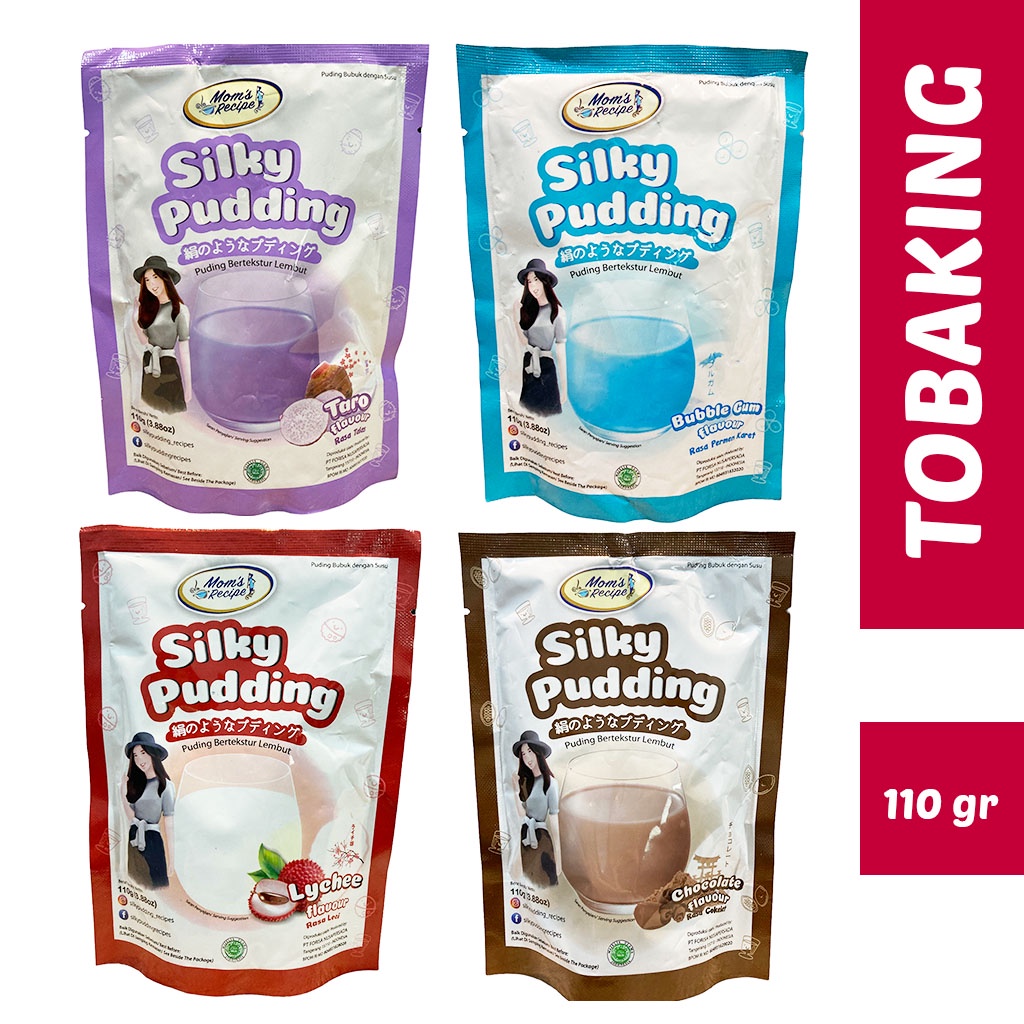 Jual SILKY PUDDING Forisa Mom's Recipe Pouch 110 gr PUYO Puding Susu