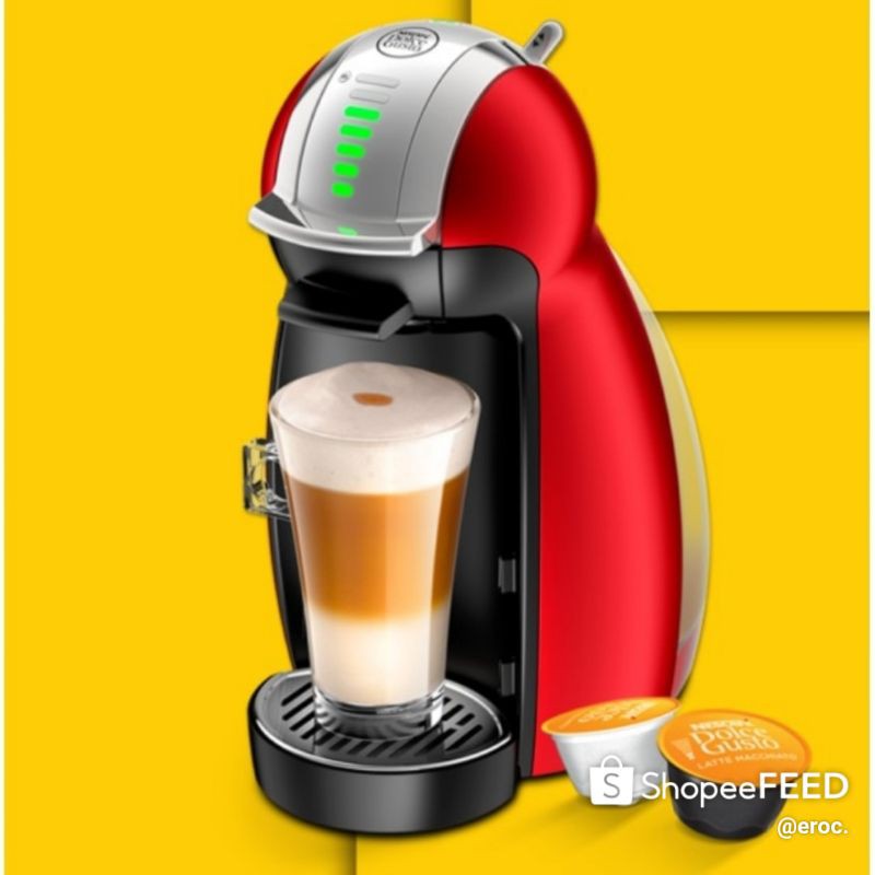 Jual Super Promo Nescafe Dolce Gusto Genio2 Coffee Machine Black (Bisa Kartu Ucapan Free) Indonesia|Shopee Indonesia