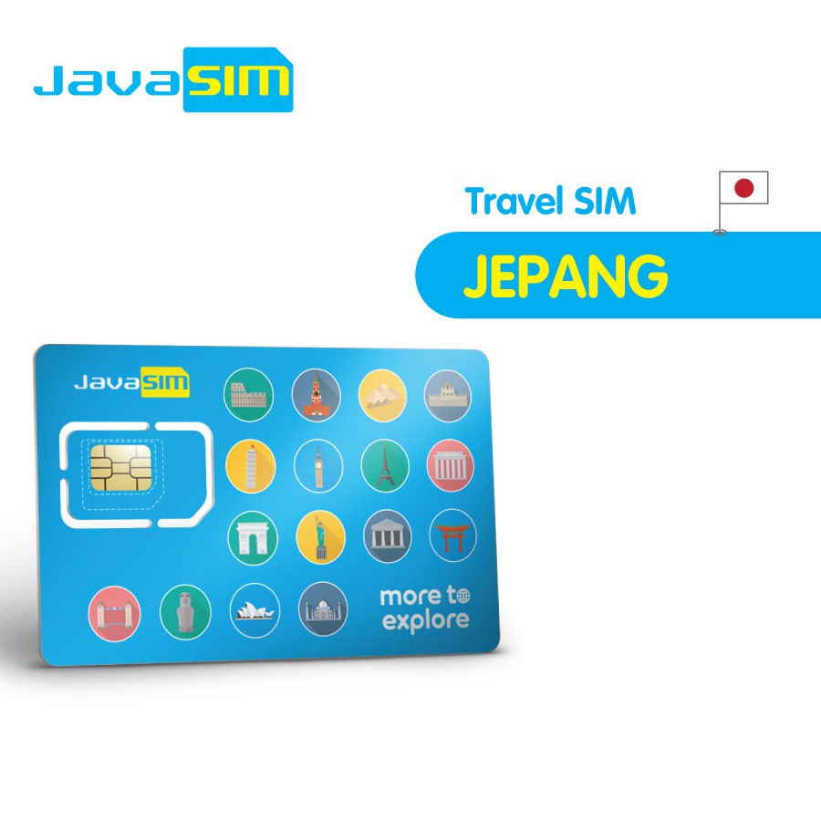 JavaMifi SIM Card Jepang 10 Hari Unlimited Japan SIM Shopee Indonesia