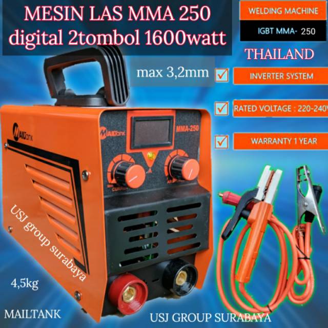 Mesin Las Listrik Digital MESINJANG
