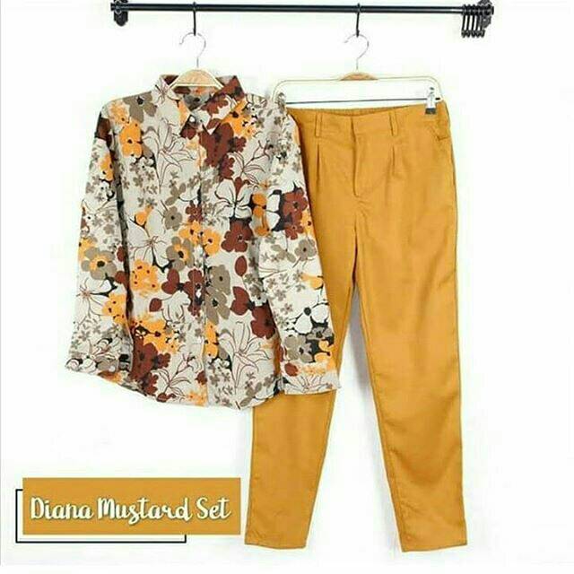 MONALISA SET SETELAN WANITA BAJU WANITA BLOUSE WANITA
