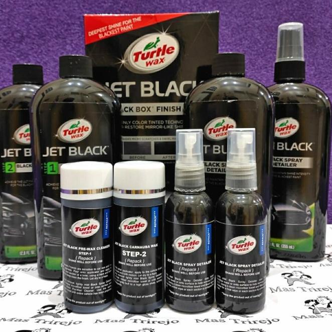 Jual Turtle Wax Jet Black Box Finish Kit ( Kemasan Repack 70 Ml ) W4F8 | Shopee Indonesia
