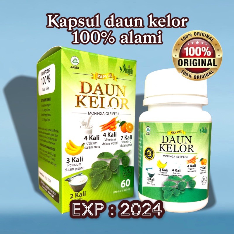 Kapsul Daun Kelor Shopee Indonesia