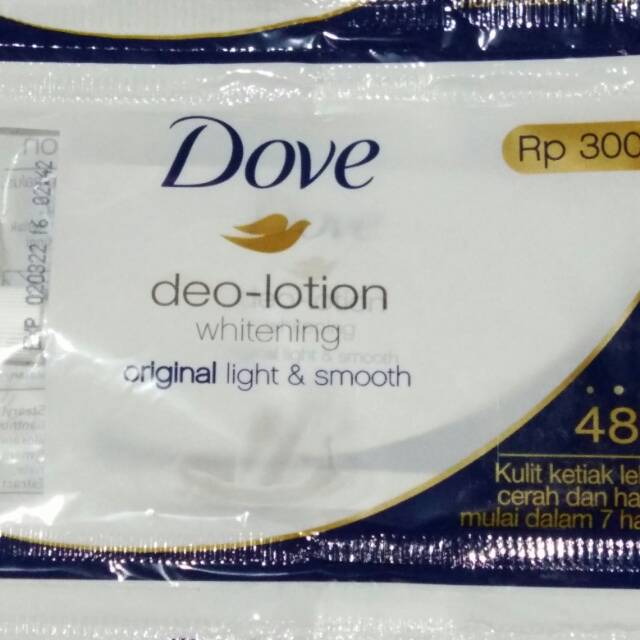 Jual Dove DeoLotion Sachet Original Indonesia