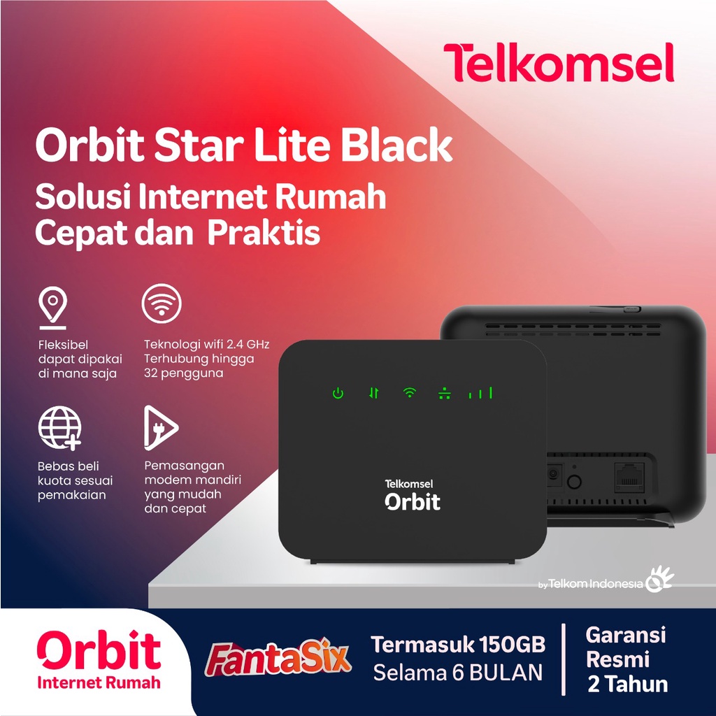 Jual Telkomsel Orbit Star Lite Modem WiFi 4G High Speed Shopee Indonesia