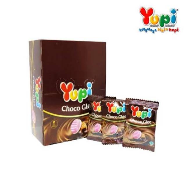 Jual Yupi Choco Glee Permen Jelly Isi Coklat Enak Banget | Shopee Indonesia