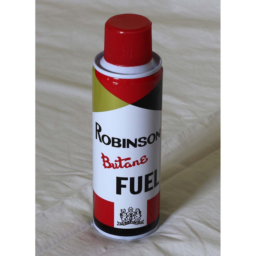 Jual ROBINSON BUTANE FUEL 220ml (isi ulang korek api gas) Indonesia