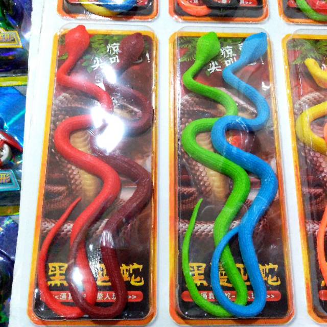 Jual (1 Pcs) Mainan Anak Ular-Ularan Edukatif / Edukasi / Ular Palsu | Shopee Indonesia