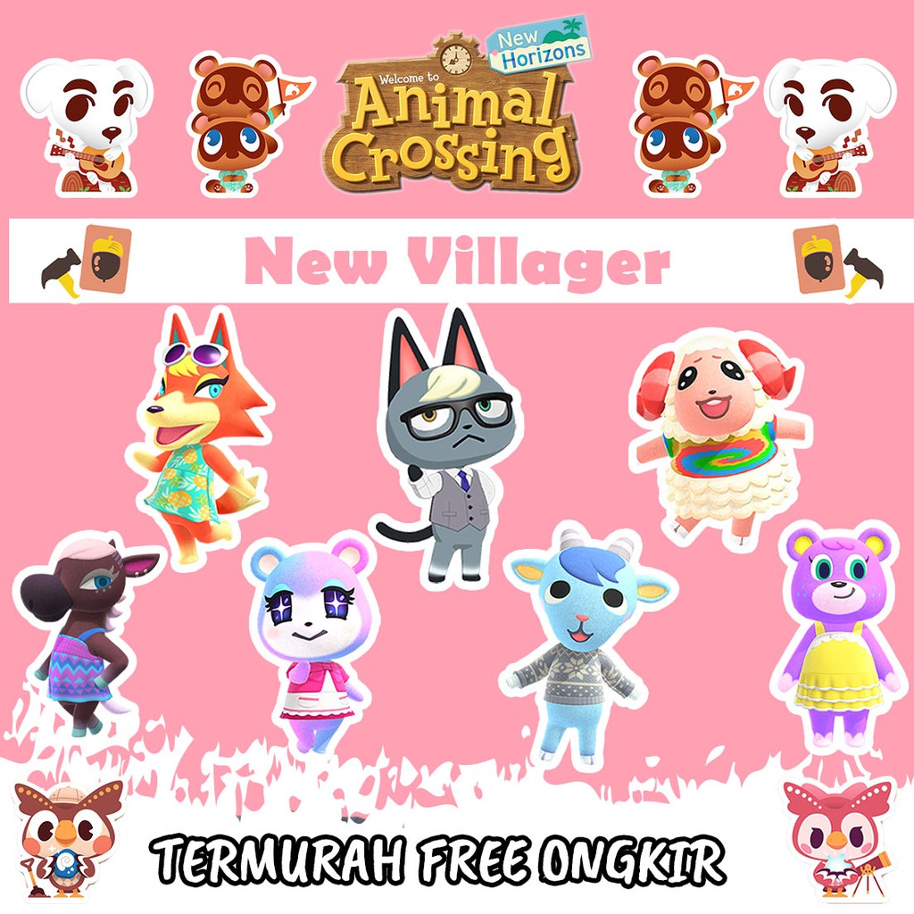 Raymond Judy Sherb Dom Audie Reneigh Megan Villager Villagers Animal Crossing Amiibo Cards ACNH