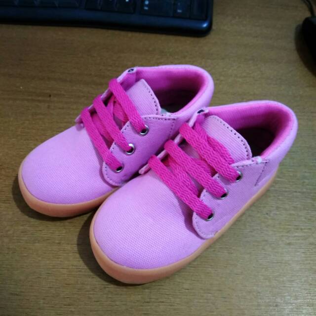 Sepatu Anak Perempuan Semiboot Pink cute & adorable Original SHUKU