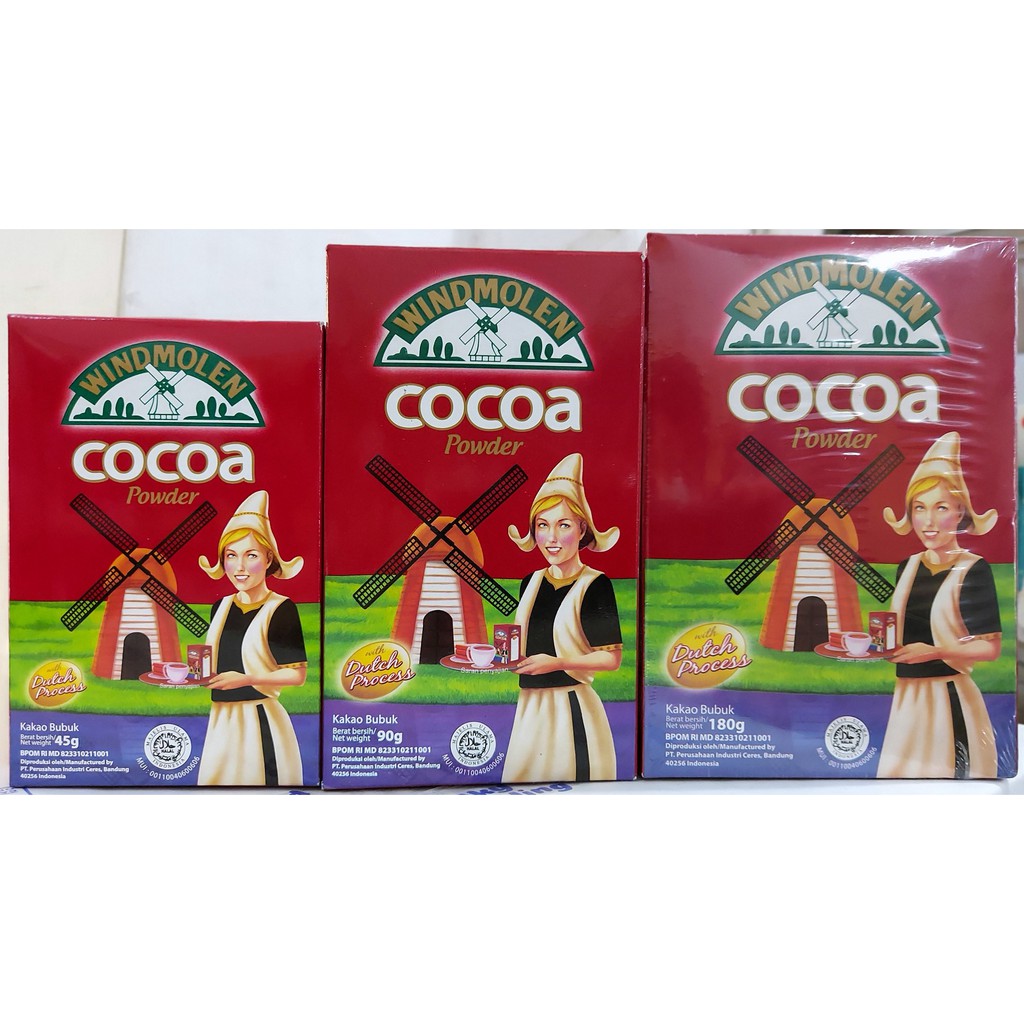 Jual Windmolen Cocoa Powder 180 Gr | Coklat Bubuk 180Gr | Shopee Indonesia