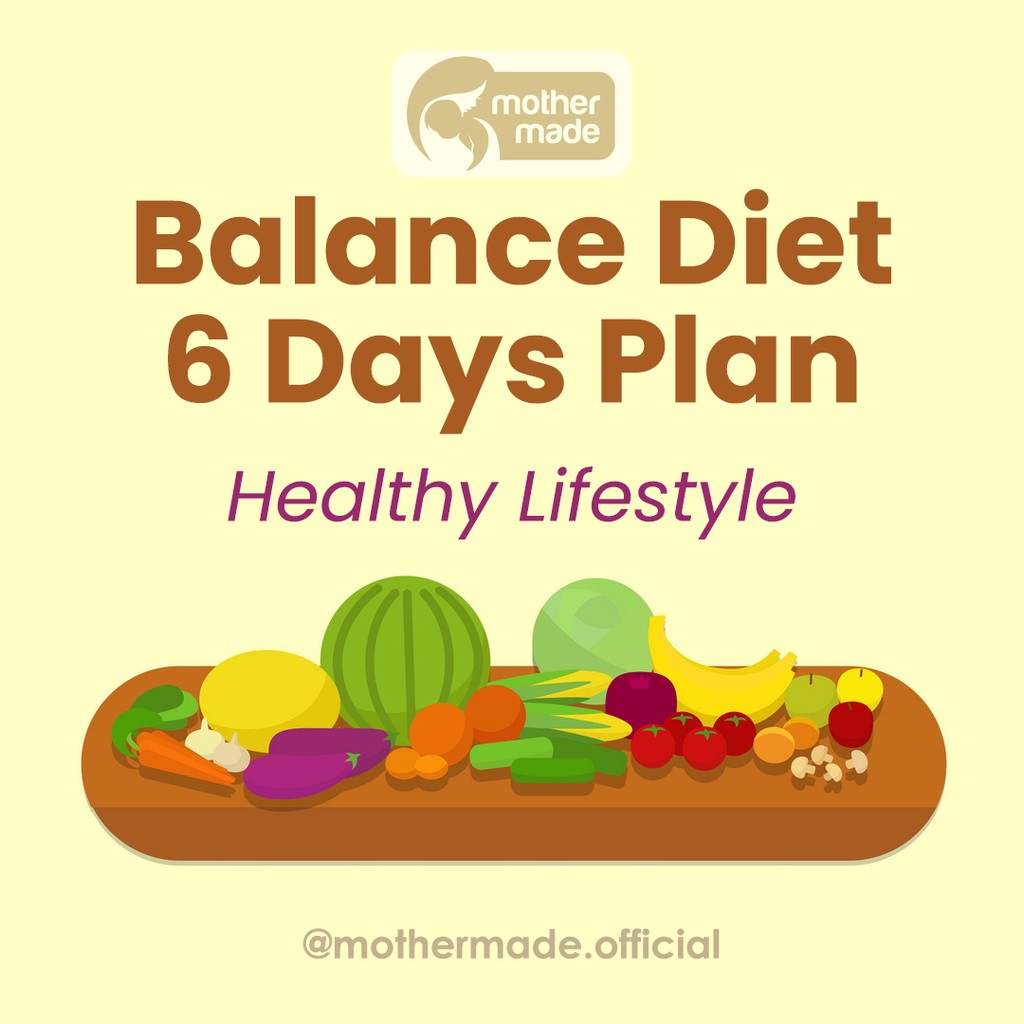 Jual Balance Diet Meal Plan - Healthy Lifestyle - 6 Days Package Indonesia|Shopee Indonesia