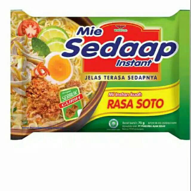 Mie Sedaap Rasa Soto Shopee Indonesia