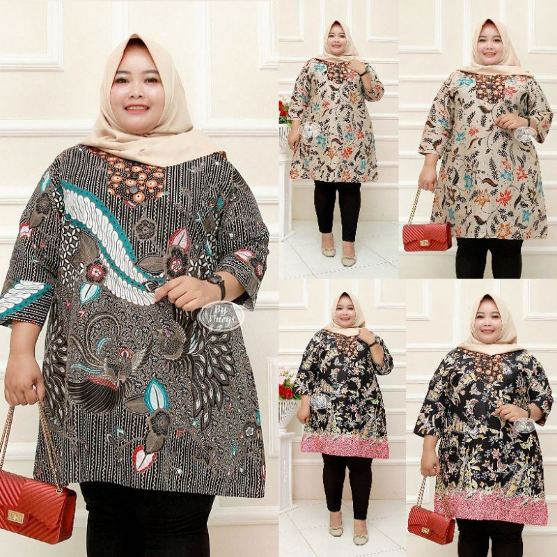 ATASAN JUMBO LD 140 CM TUNIK SUPER JUMBO TA041 Shopee