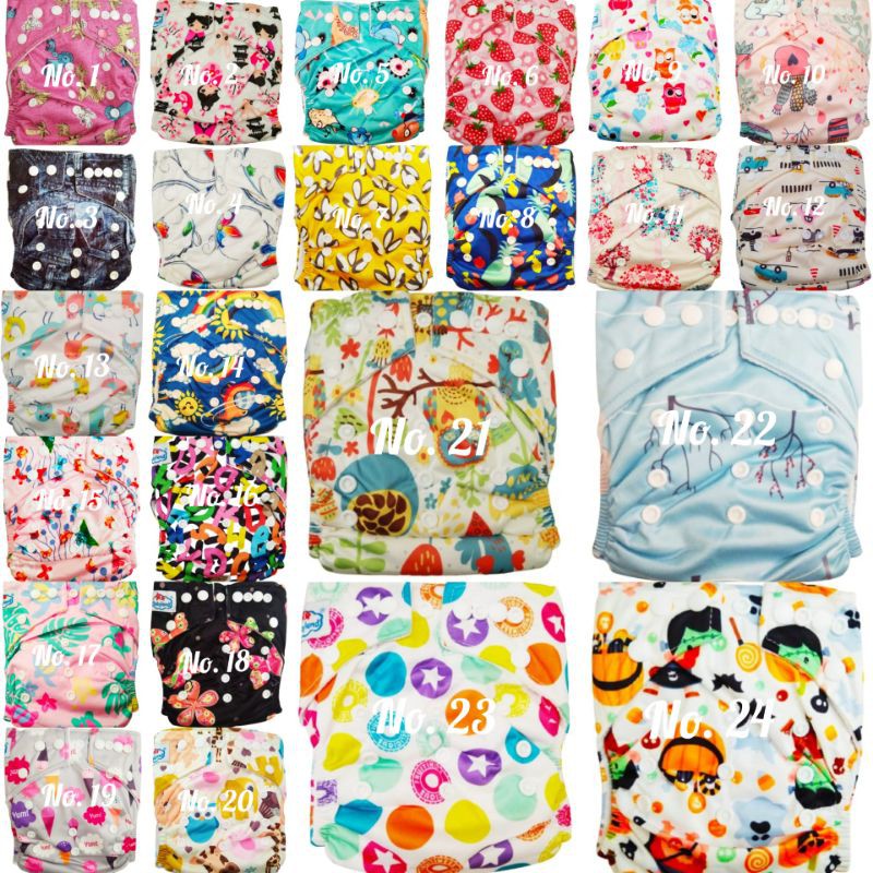 Paket murah Clodi babyland snap import popok cuci ulang