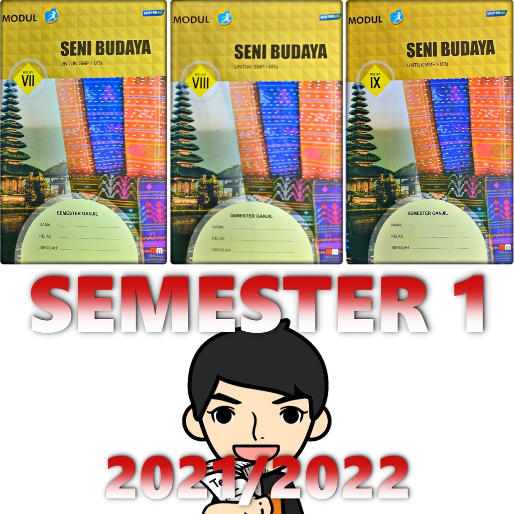 LKS SENI BUDAYA SMP KELAS 7 8 9 SEMESTER 1 2021/2022 mm Shopee