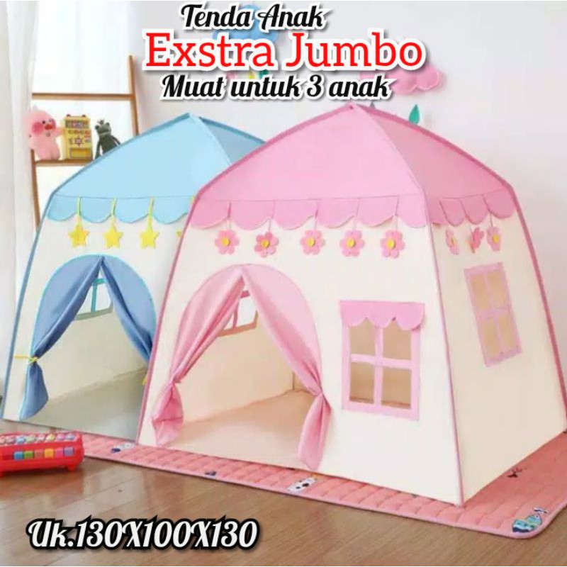 Jual Tenda Anak Murah Model Rumah Tenda Mainan Anak Jumbo Indoor Outdoor Tenda Camping Anak | Shopee Indonesia