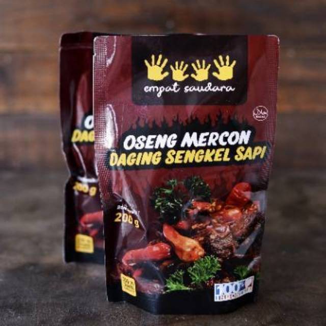 Oseng Mercon Sengkel Sapi 200gr Shopee Indonesia