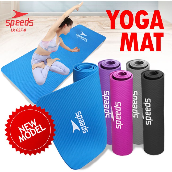NEW MODEL!!! Matras yoga NBR Speeds 10 MM FREE TAS / Karpet Matras Yoga
