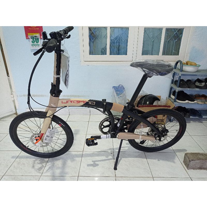 Polygon Urbano 5 Light Brown 20" Seli BNIB New 2021 Sepeda Lipat