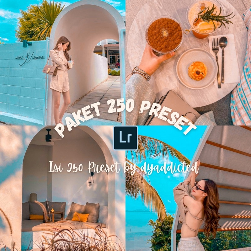 PAKET 250 PRESET LIGHTROOM Shopee Indonesia