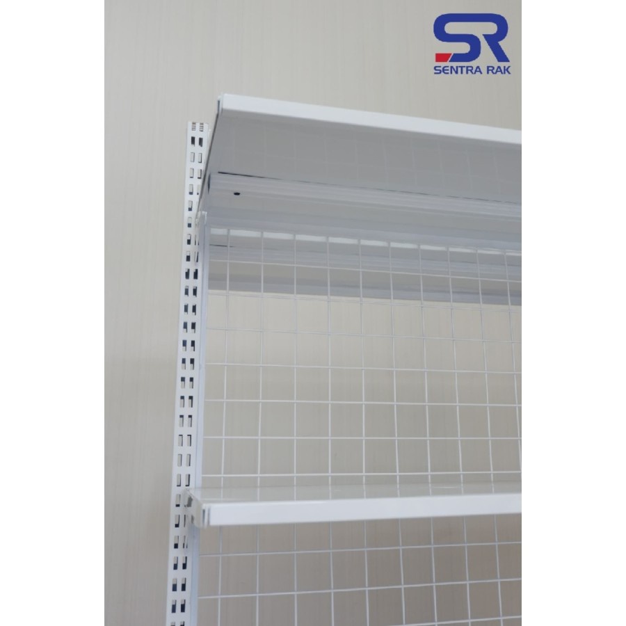 Jual Tambahan Shelf Minimarket Tipe B 90 x 30 cm + 2 Bracket D30 cm