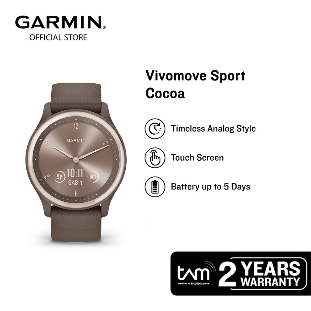 Jual Garmin Vivomove Hr Harga Terbaik & Termurah Desember 2022 | Shopee Indonesia