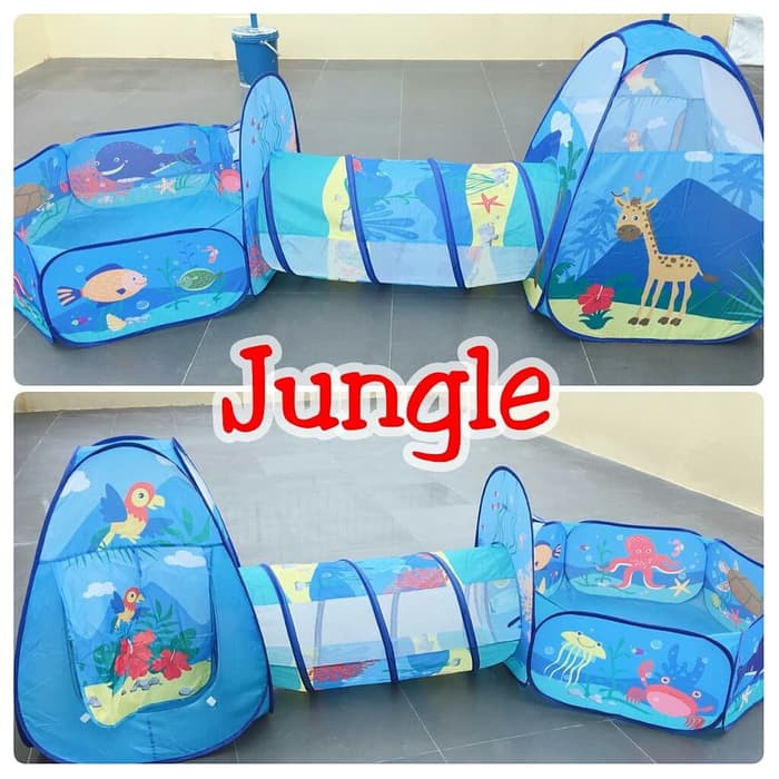 Jual Terbaru/ Mainan Anak Tenda Terowongan Kolam Bola Indonesia|Shopee Indonesia