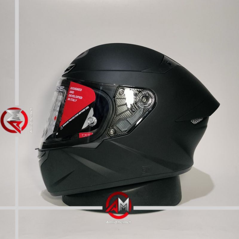 Jual HELM KYT TT COURSE BLACK DOFF FULL FACE Shopee Indonesia