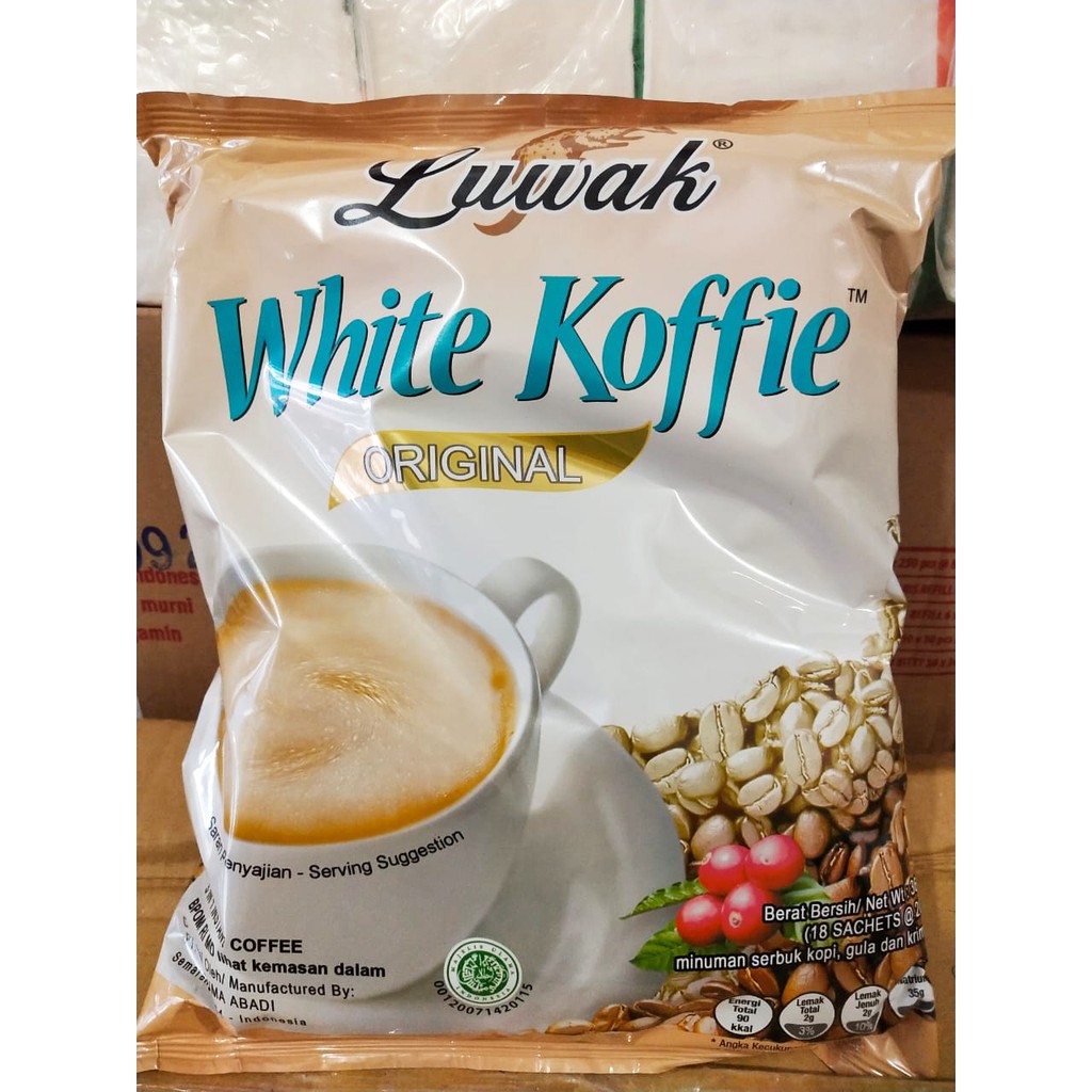 Jual Kopi Luwak White Koffie Original Isi 18 Sachet Shopee Indonesia