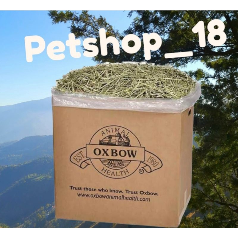 Jual Oxbow timothy hay 1kg/ Oxbow orchard grass hay 1kg/ Oxbow orchard