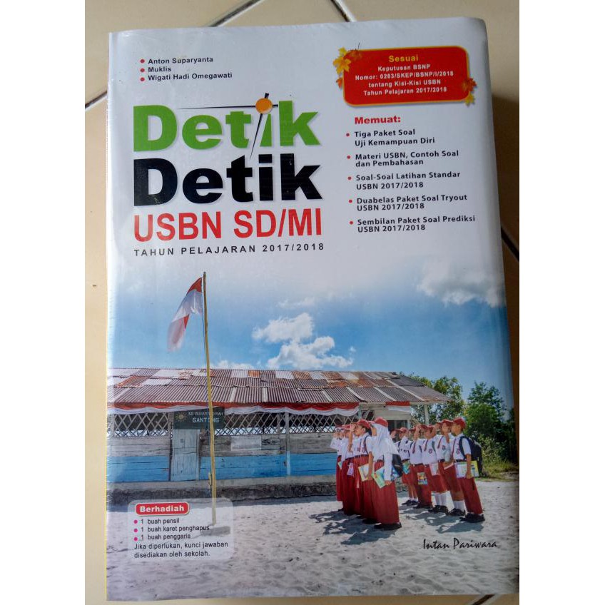Buku Detik-Detik Ujian Nasional SD Terbaru th 2017 PT INTAN PARIWARA |  Shopee Indonesia