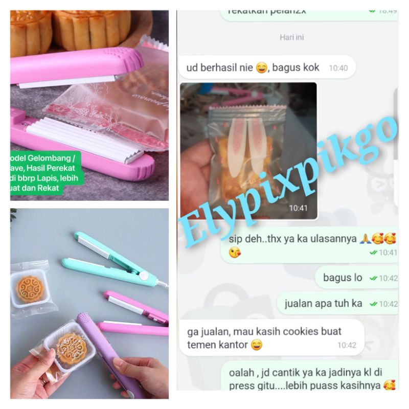 Jual Mini Hand Sealer Portable/ Alat Sealer / alat press portable/ mini hand sealer / mini hand