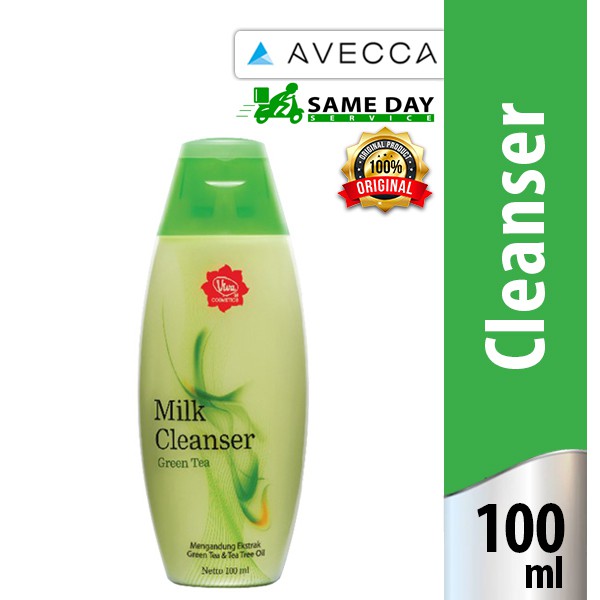 Viva Milk Cleanser Green Tea / Pembersih Wajah / Susu Pembersih