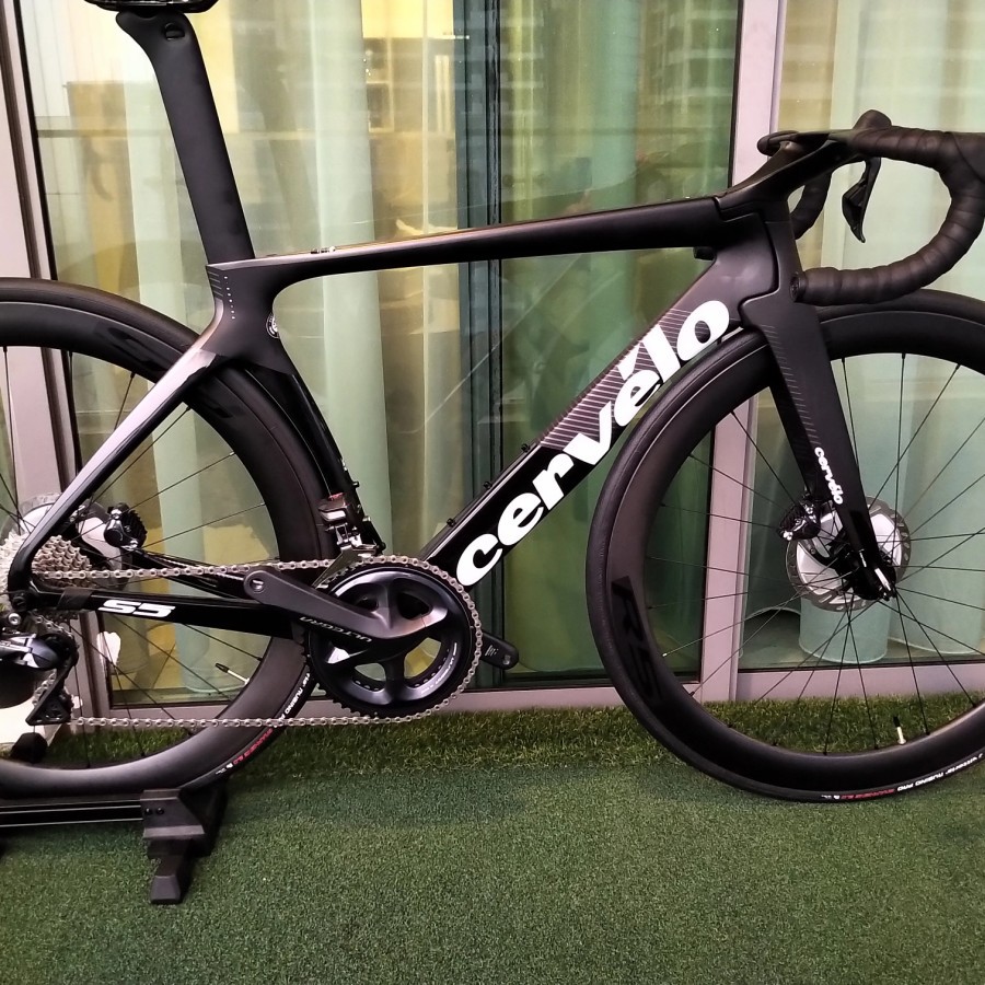 Jual Sepeda Roadbike Cervelo S5 Ultegra Di2 Disc Size 51 (Black/White) | Shopee Indonesia