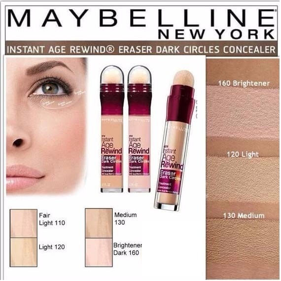Jual (Baru) Maybelline Instant Age Rewind Eraser Concealer | Shopee Indonesia