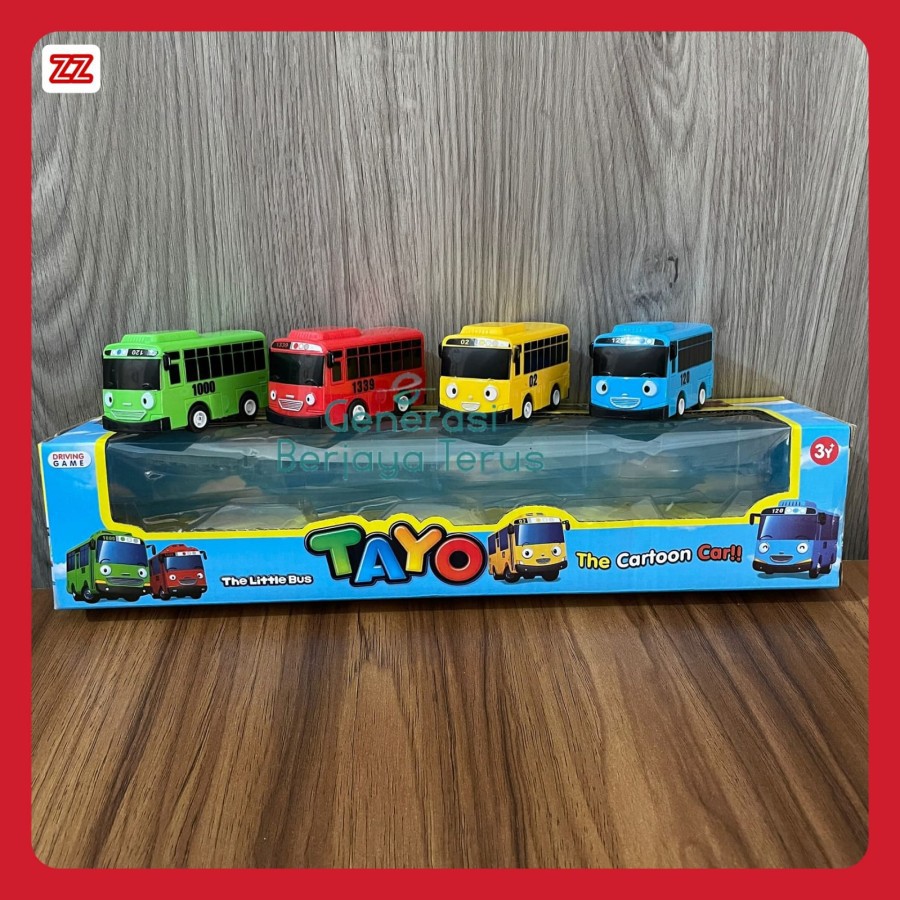 Jual Mainan Anak Laki Laki/Mainan Mobil Tayo Isi 4Pcs/Mainan Tayo Set | Shopee Indonesia
