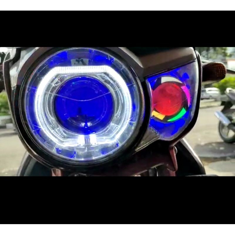 Jual projector AES HID Motor Tiger Revo Pece Lampu 2 I Headlamp Tiger