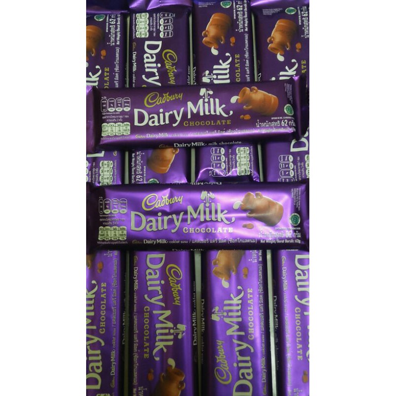 Jual Cadbury Dairy Milk 62 Gr/ Cadbury Dairy Milk Coklat Valentine | Shopee Indonesia