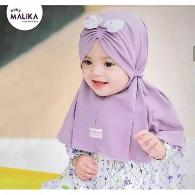 JILBAB ANAK NABILA USIA 03 TAHUN BAHAN JERSEY ADEM Shopee Indonesia