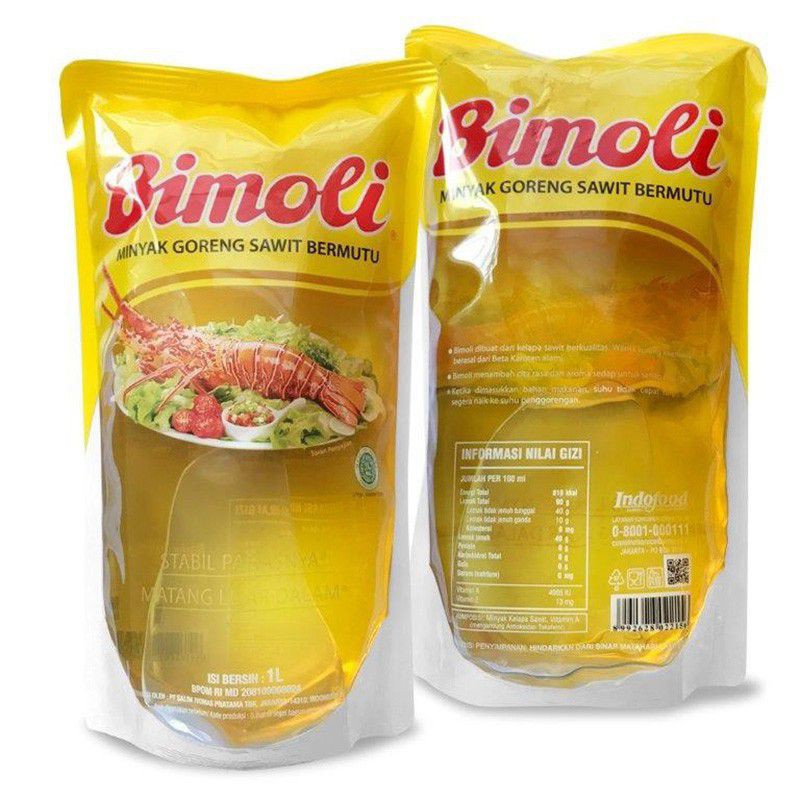 Minyak Goreng Bimoli / Filma / Rose Brand Kemasan Pouch 1