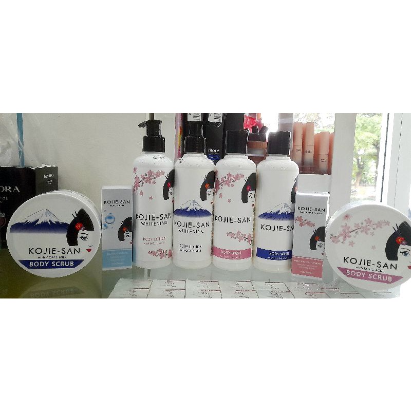 Jual KOJIESAN SERIES lulur kojie San , hand body kojie San , body wash