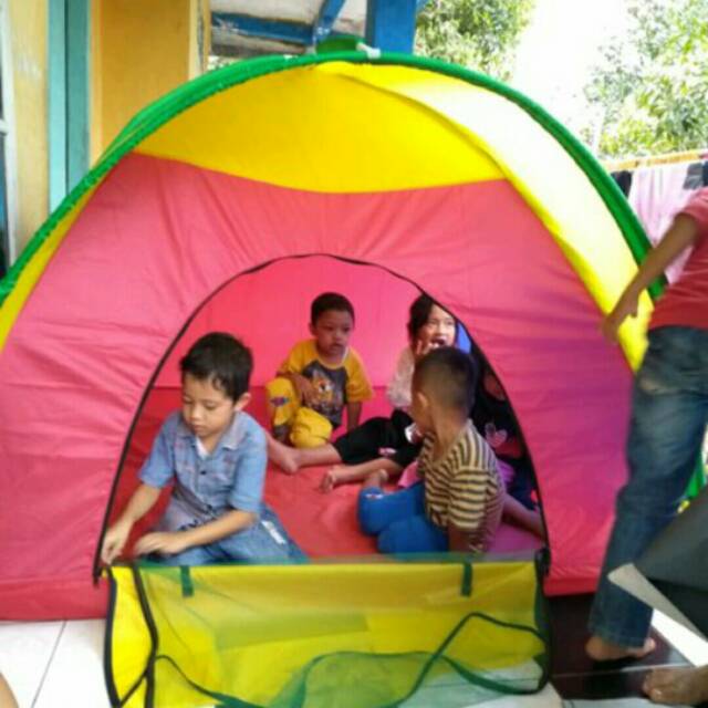 Jual Tenda Mainan Anak Ukuran Jumbo 160 Cm Tenda Rumah Tidur Anak Karakter Unik | Shopee Indonesia