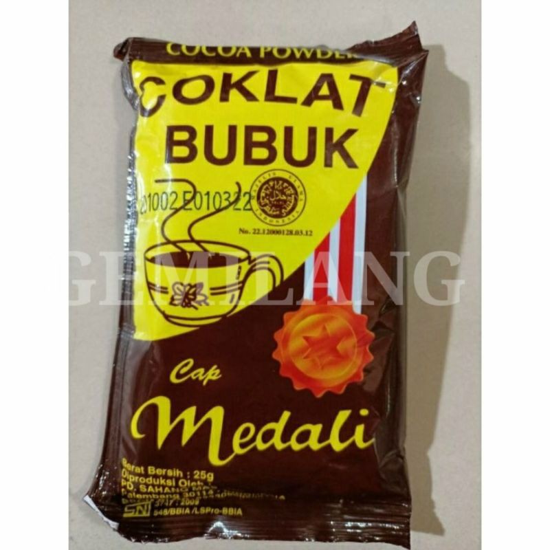 Jual Coklat Bubuk Medali 25Gr/500Gr | Shopee Indonesia