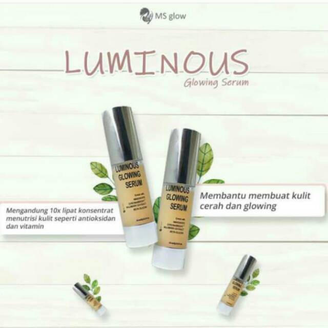 LUMINOUS GLOWING SERUM MS GLOW ORIGINAL / SERUM LUMINOUS