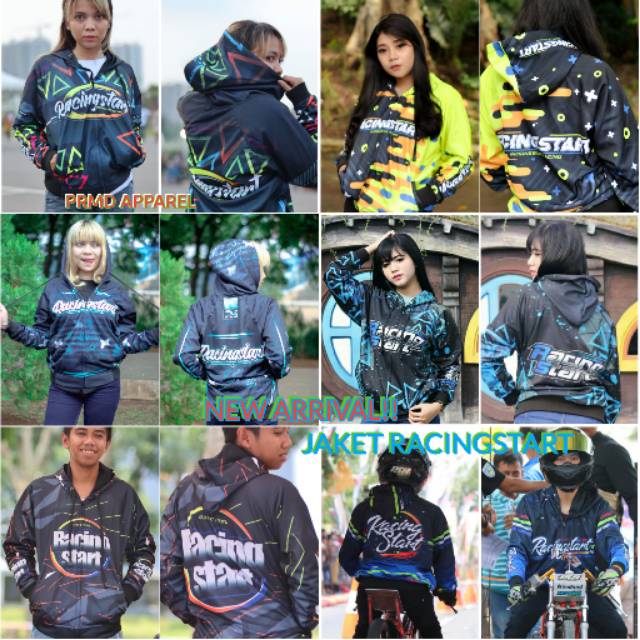 Jual Jaket Racingstart / Racing Start / Racing Star / Jaket Balap Drag Bike / Jaket Motor | Shopee Indonesia
